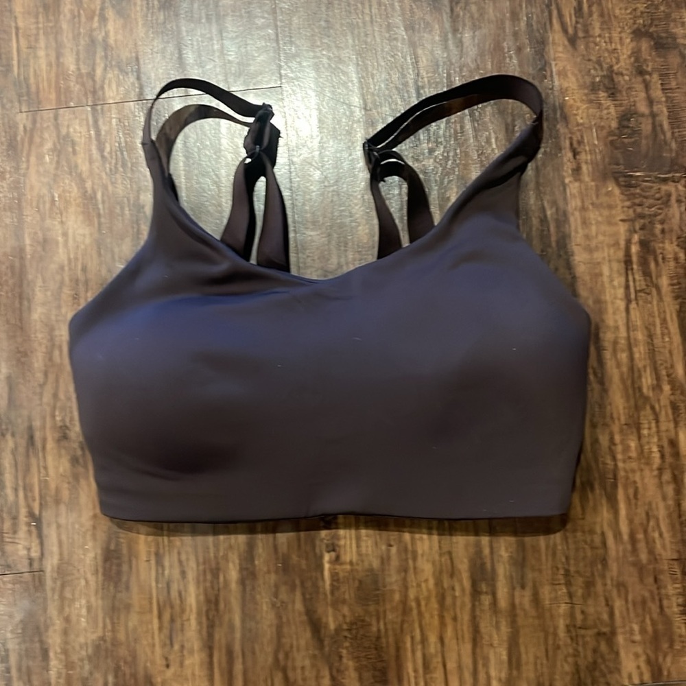 Lululemon In Alignment Bra Light Support Activewear Workout Brown  32D - Picture 7 of 12